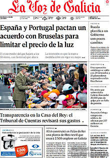 Periodico La Voz de Galicia