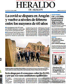 Periodico Heraldo de Aragon