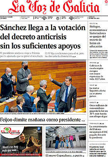 Periodico La Voz de Galicia