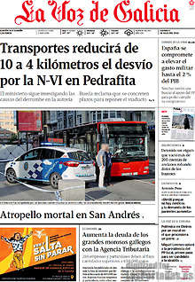 Periodico La Voz de Galicia