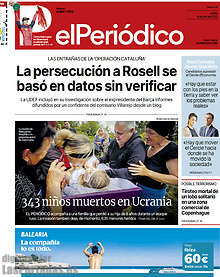 Periodico El Periódico de Catalunya(Castellano)