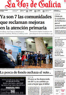 Periodico La Voz de Galicia