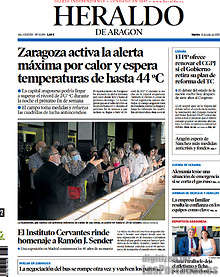 Periodico Heraldo de Aragon