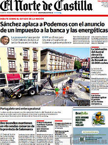 Periodico El Norte de Castilla