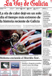 Periodico La Voz de Galicia