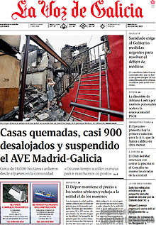 Periodico La Voz de Galicia