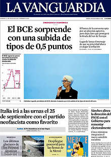 Periodico La Vanguardia