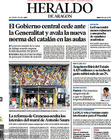 Periodico Heraldo de Aragon