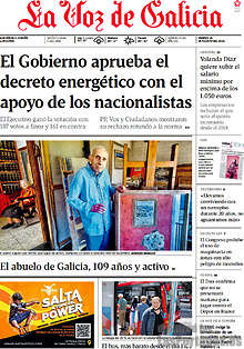 Periodico La Voz de Galicia