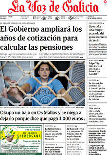 Periodico La Voz de Galicia