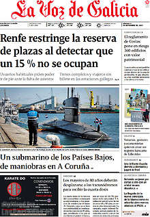 Periodico La Voz de Galicia