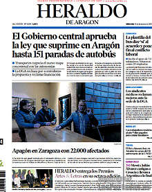 Periodico Heraldo de Aragon