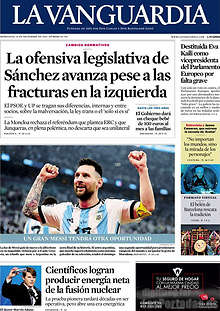 Periodico La Vanguardia