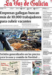 Periodico La Voz de Galicia