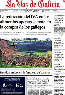 Periodico La Voz de Galicia