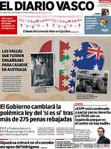 Periodico El Diario Vasco