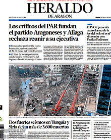 Periodico Heraldo de Aragon