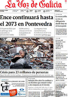 Periodico La Voz de Galicia