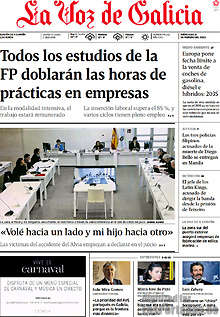 Periodico La Voz de Galicia