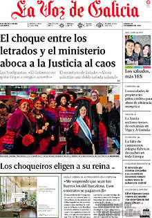 Periodico La Voz de Galicia