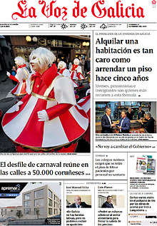 Periodico La Voz de Galicia