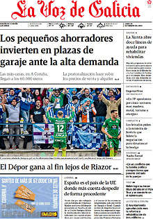 Periodico La Voz de Galicia