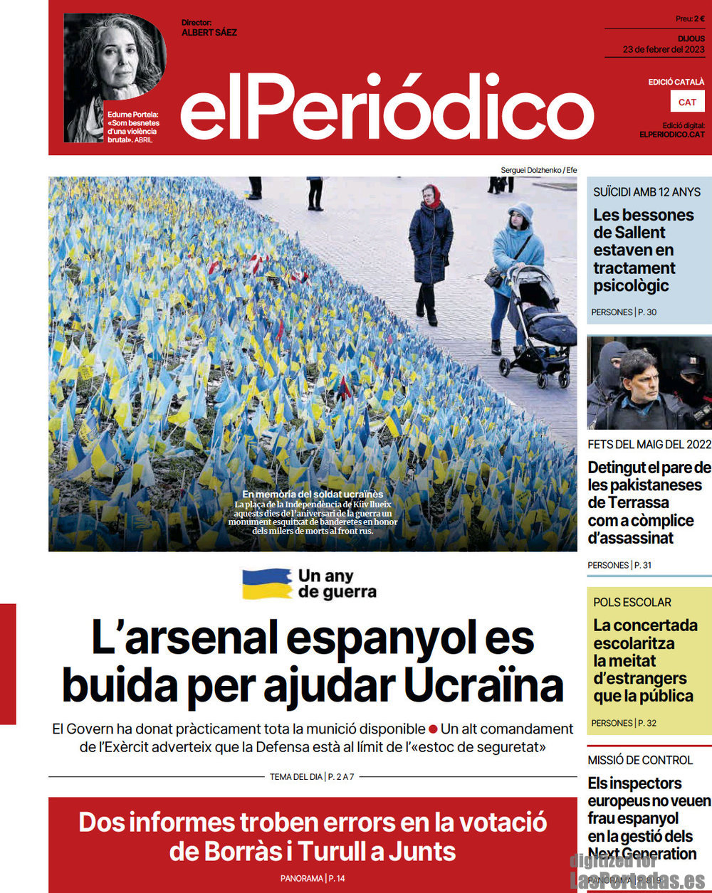 Periodico El Periódico de Catalunya(Català) - 23/2/2023