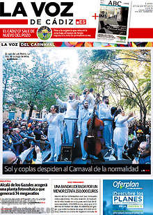 Periodico La Voz de Cádiz