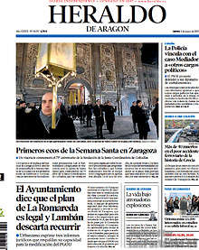 Periodico Heraldo de Aragon