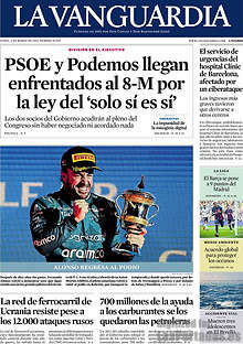 Periodico La Vanguardia