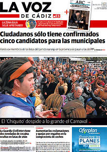 Periodico La Voz de Cádiz