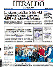 Periodico Heraldo de Aragon