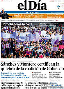 Periodico El Día de Córdoba