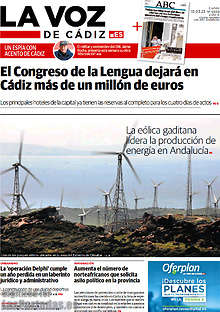 Periodico La Voz de Cádiz