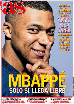 Portada diario AS