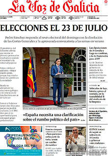 Periodico La Voz de Galicia