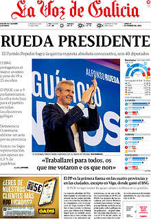 Periodico La Voz de Galicia