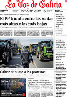 Periodico La Voz de Galicia