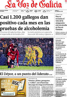 Periodico La Voz de Galicia