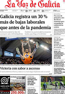 Periodico La Voz de Galicia