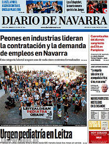 Periodico Diario de Navarra