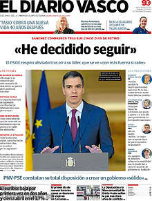 Periodico El Diario Vasco