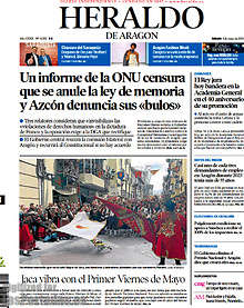 Periodico Heraldo de Aragon