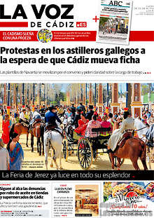 Periodico La Voz de Cádiz