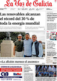 Periodico La Voz de Galicia