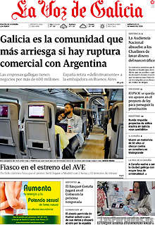 Periodico La Voz de Galicia