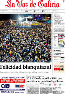 Periodico La Voz de Galicia