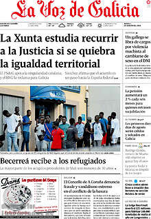 Periodico La Voz de Galicia