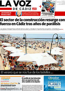 Periodico La Voz de Cádiz