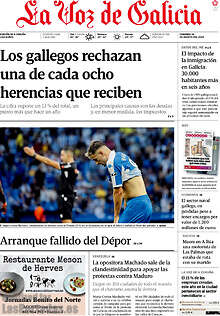 Periodico La Voz de Galicia